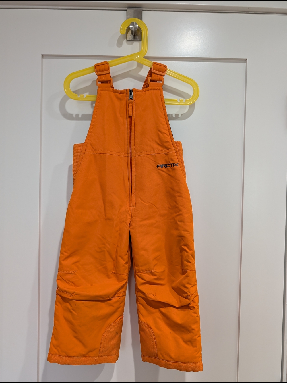 Arctix Bright Orange Kids Snow Bib Overalls